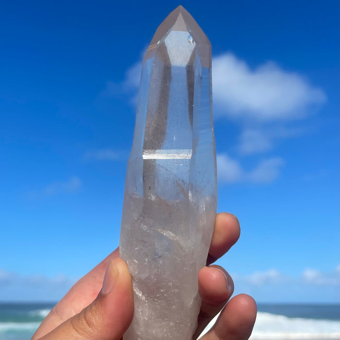 Clear Lemurian Laser Crystal #1070