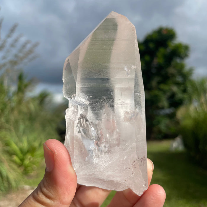 Clear Lemurian Quartz Crystal #1051