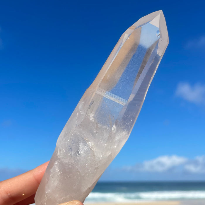 Clear Lemurian Laser Crystal #1070