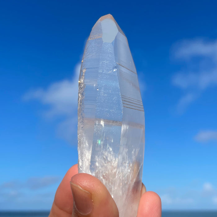 Clear Lemurian Quartz Crystal #1071