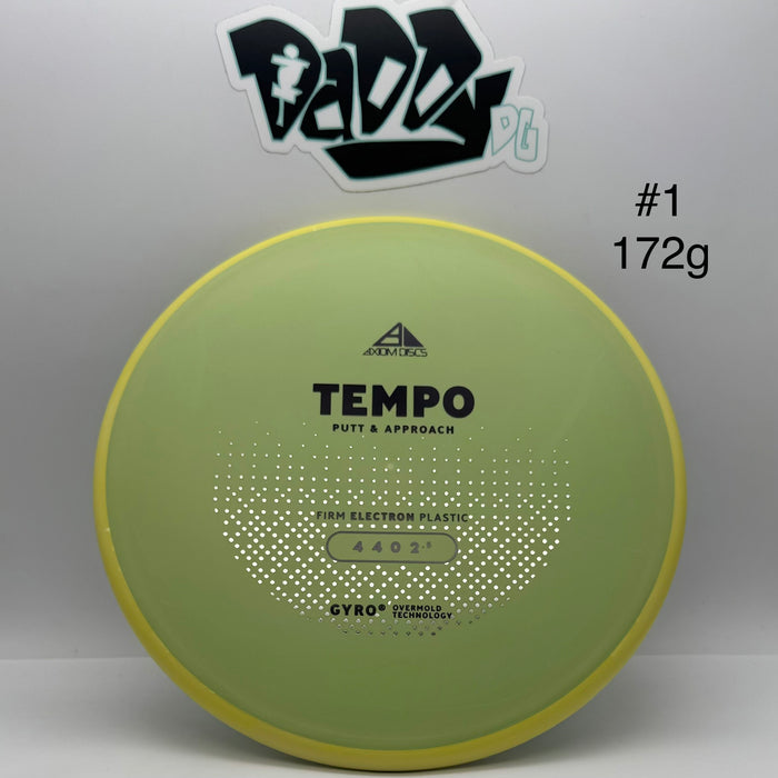 *NEW Axiom Electron Firm Tempo Putt & Approach Disc