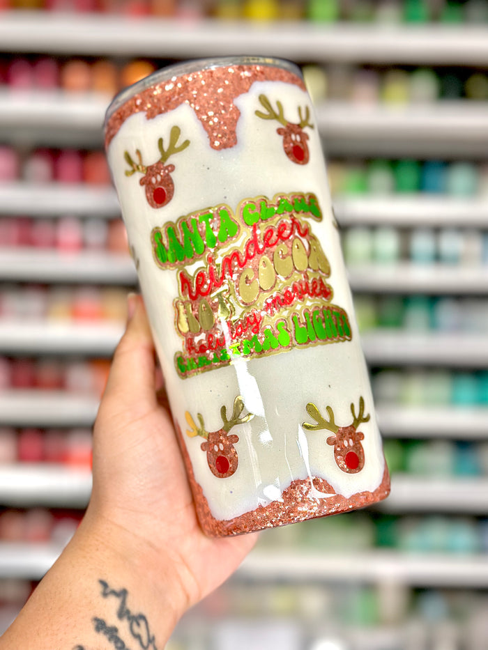 Santa Claus, Reindeer, Hot Cocoa, Holiday Movies, Christmas Lights