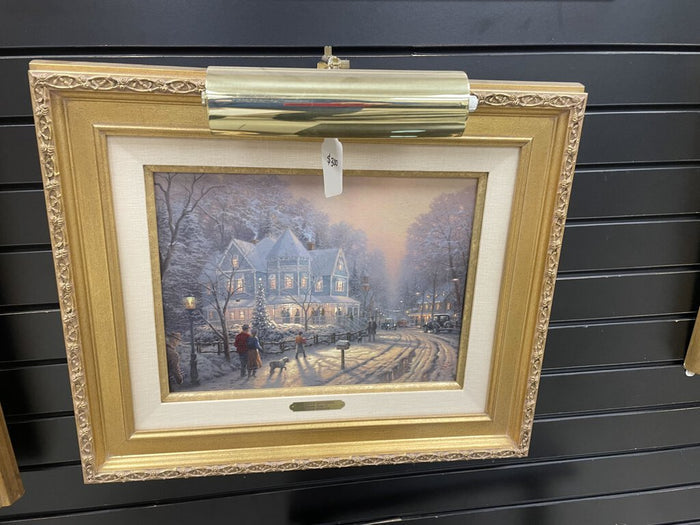 A Holiday Gathering Thomas Kinkade Artwork