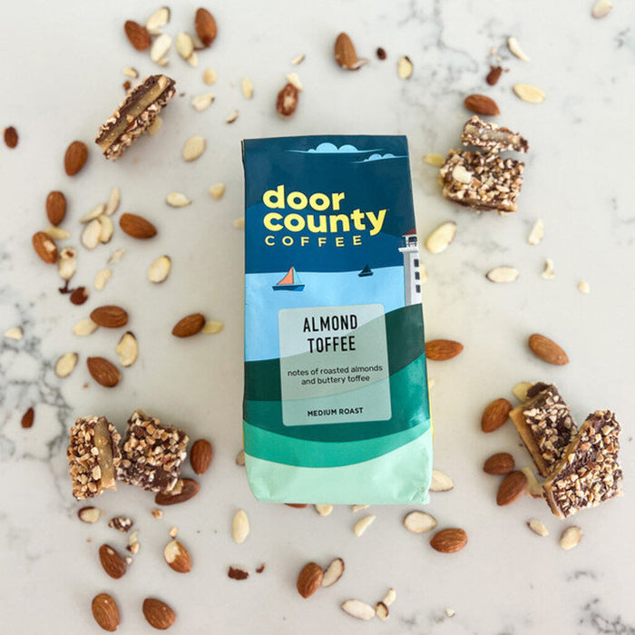 Almond Toffee, 10 oz Ground Coffee