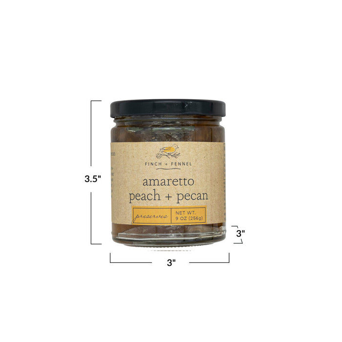 Amaretto Peach & Pecan Preserves