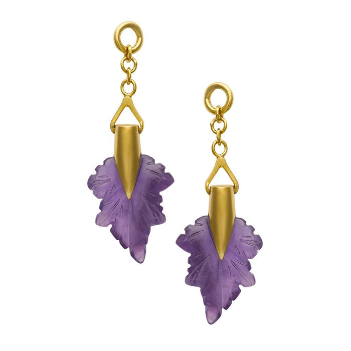 Amethyst Maple Leaves