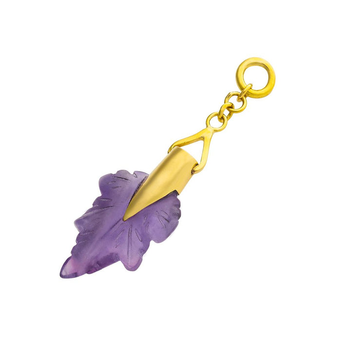 Amethyst Maple Leaves