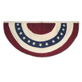 Beistle - 4' Americana Fabric Bunting, bleed resistant
