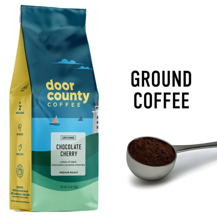 Chocolate Cherry, 10 oz Ground Coffee