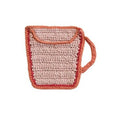 Cotton Crocheted Mug Shaped Coaster/Trivet, Pink