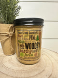 Dark Chocolate & Bourbon: Swan Creek Candle Pantry Jar