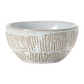 Debossed Stoneware Bowl, Style 1
