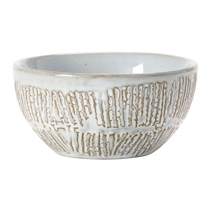 Debossed Stoneware Bowl, Style 1