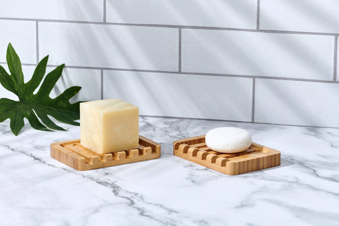 Desesh - Bamboo Waterfall Self-Draining Soap Dish