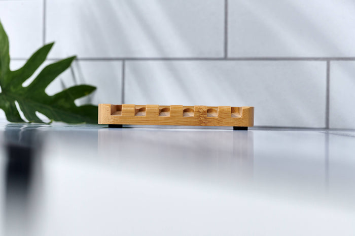 Desesh - Bamboo Waterfall Self-Draining Soap Dish