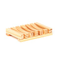 Desesh - Wood Soap Dish (Natural Color, Unbranded, Unpackaged)