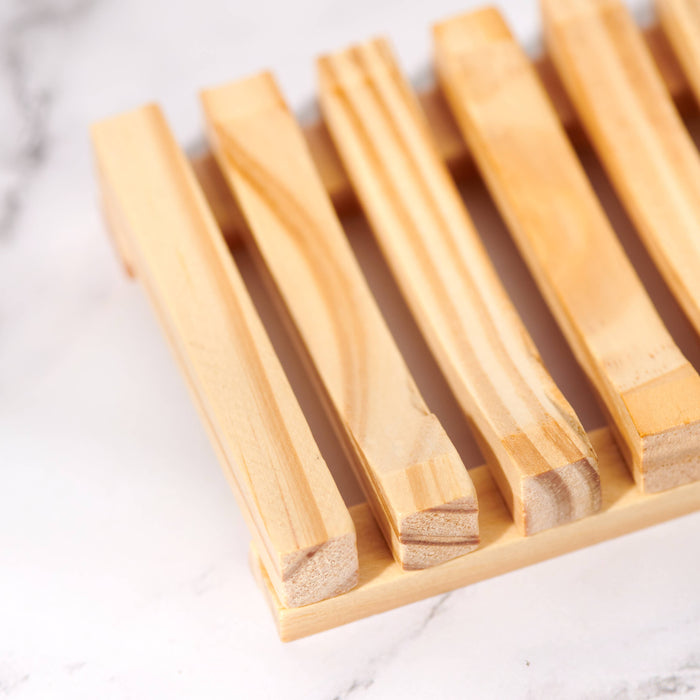 Desesh - Wood Soap Dish (Natural Color, Unbranded, Unpackaged)