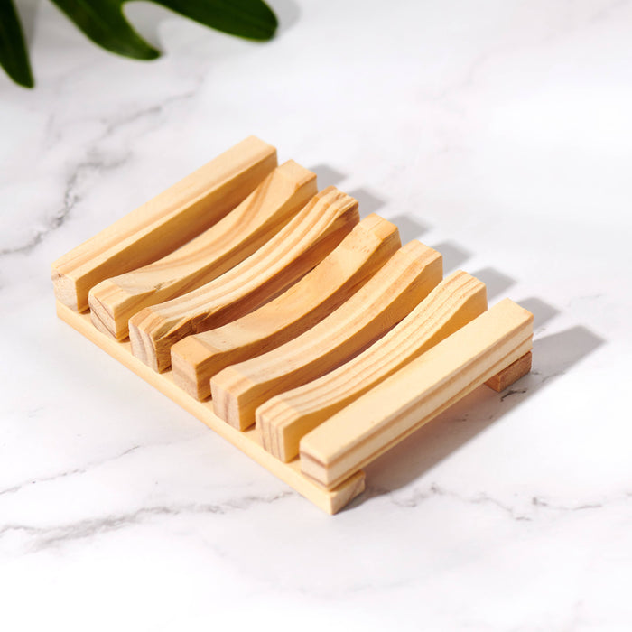 Desesh - Wood Soap Dish (Natural Color, Unbranded, Unpackaged)