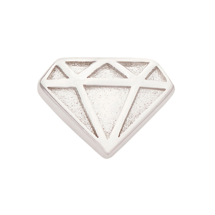 White Rhodium Silver