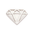 White Rhodium Silver