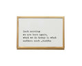 "Each Morning" Frame with Easel, 4 x 6