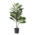 Faux Fiddle Fig Leaf Plant, 36 1/4"