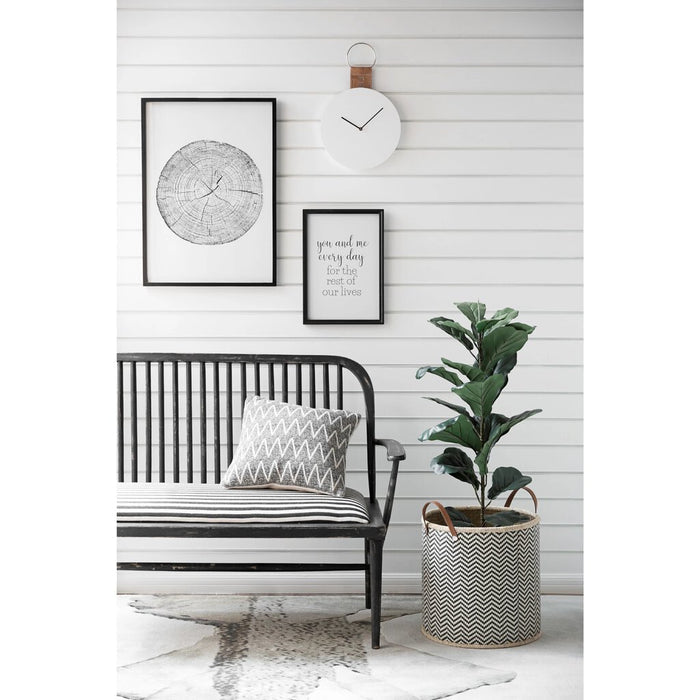 Faux Fiddle Fig Leaf Plant, 36 1/4"