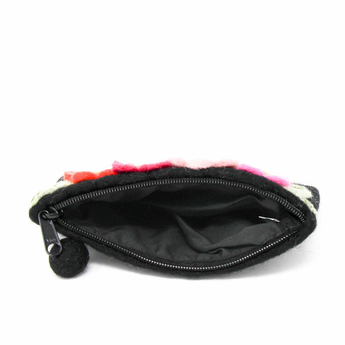 Frida Felt Zipper Zipper Pouch