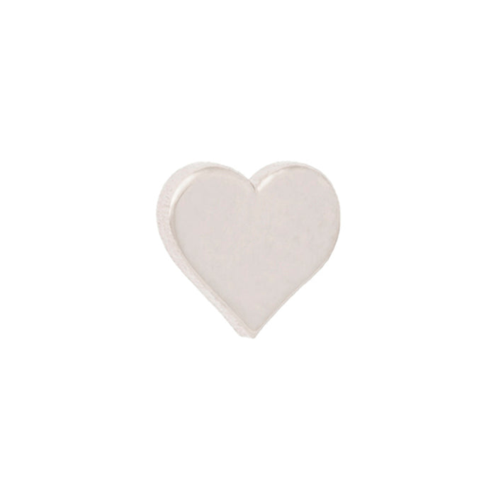 4mm / White Rhodium Silver