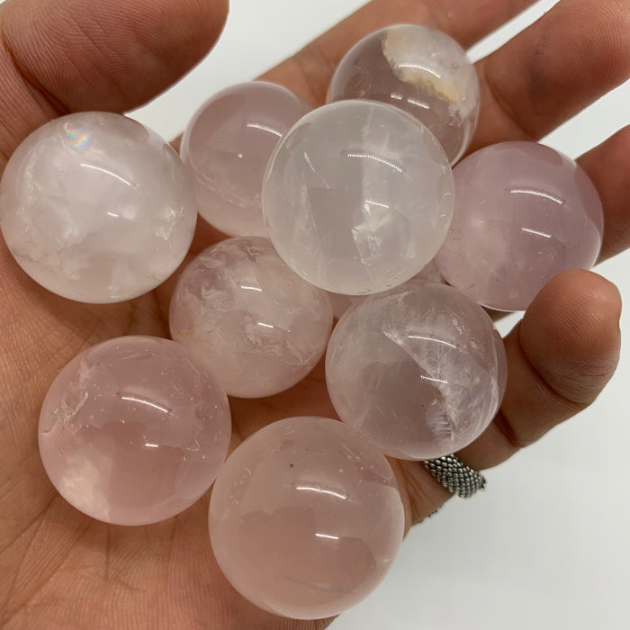 Small Rose Quartz Sphere