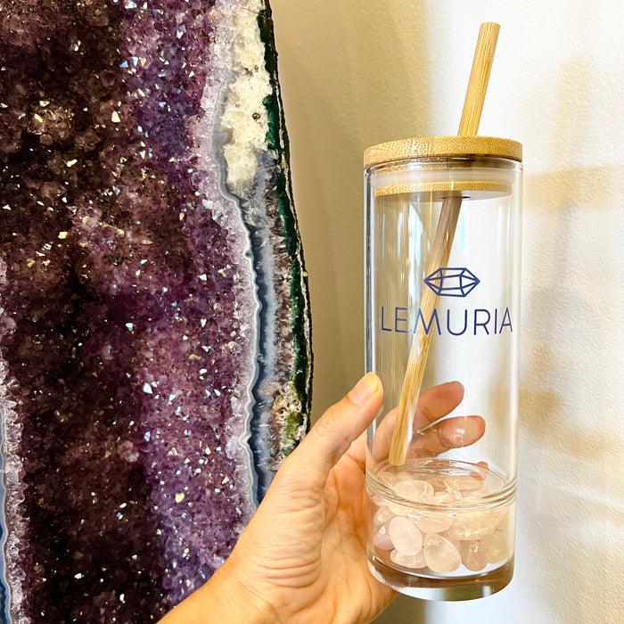 Lemuria Rose Quartz Tumbler!