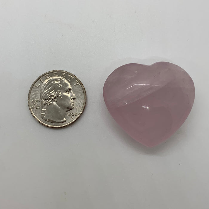 Small Rose Quartz Heart