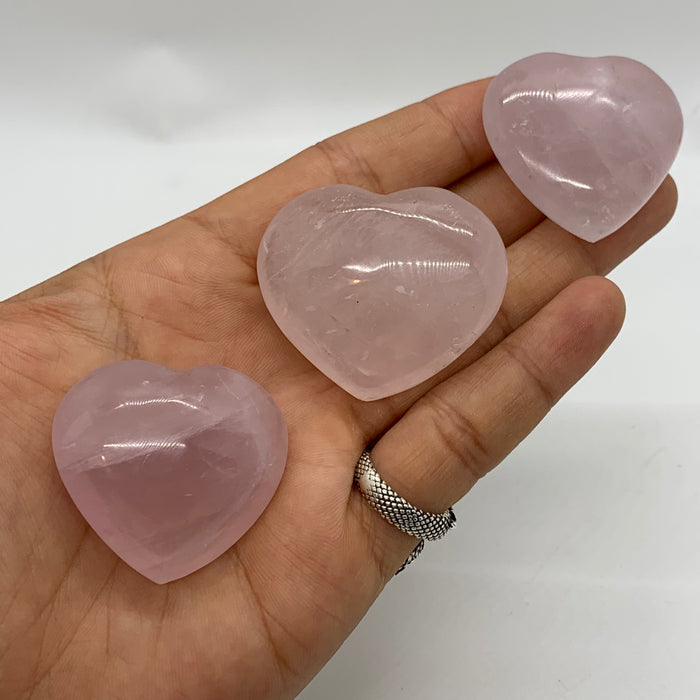 Small Rose Quartz Heart