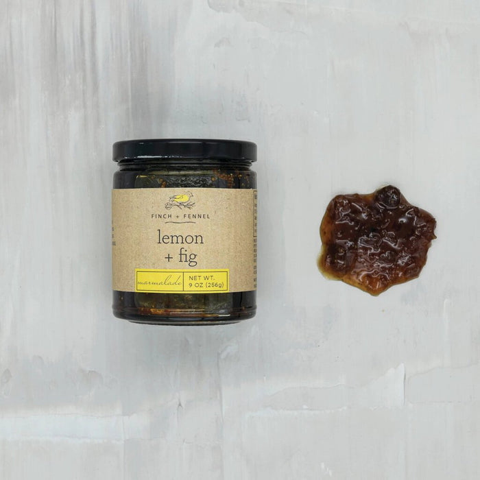 Lemon Fig Marmalade Jar