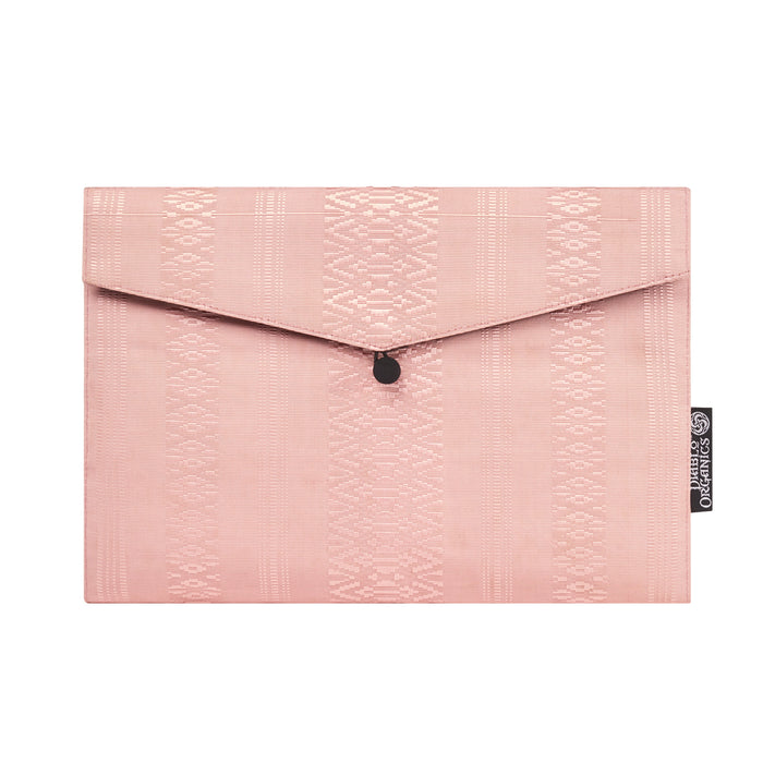 Light Pink Recycled Kimono Jewelry Pouch