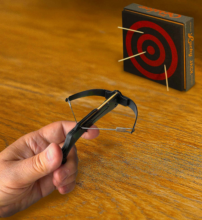 Lucky Jack - Mini Crossbow Toothpick Launcher
