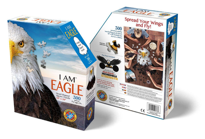 Madd Capp Games & Puzzles - I AM Eagle 300 piece jigsaw puzzle