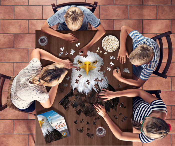 Madd Capp Games & Puzzles - I AM Eagle 300 piece jigsaw puzzle