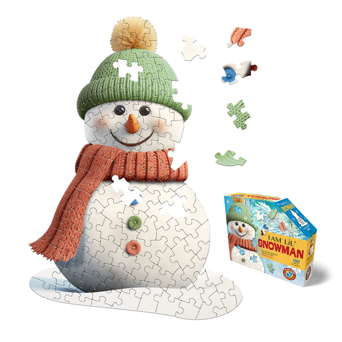 Madd Capp Games & Puzzles - I AM Lil' Snowman 100 jigsaw puzzle - gift