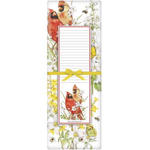 Mary Lake-Thompson Ltd. - Spring Cardinals Notepad Set