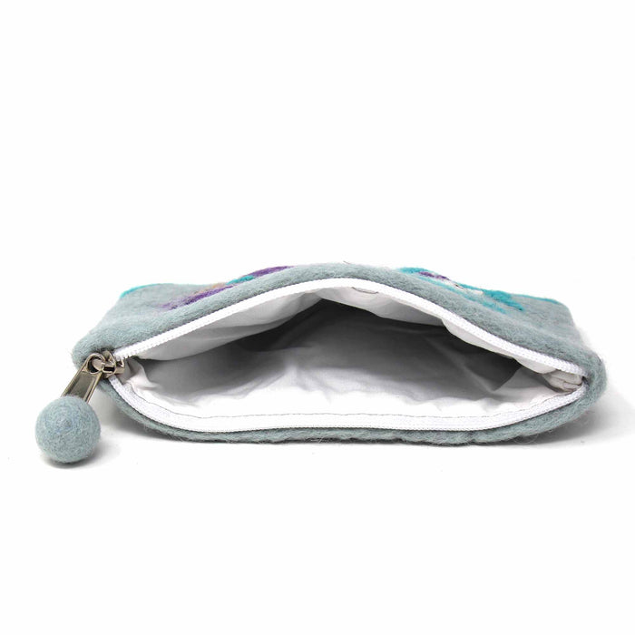 Mermaid Friends Felt Zipper Pouch