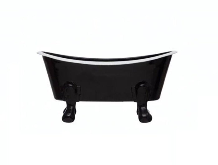 Metal Bathtub Soap Dish, Black