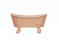 Metal Bathtub Soap Dish, Peach