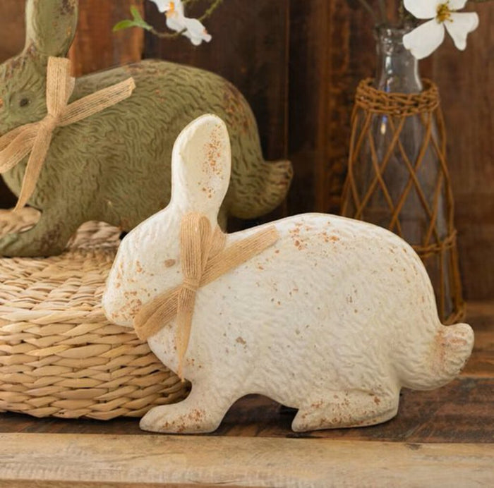Metal Rabbit, White
