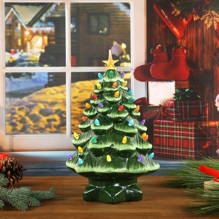 Mr. Christmas - 14" Nostalgic Tree - Green