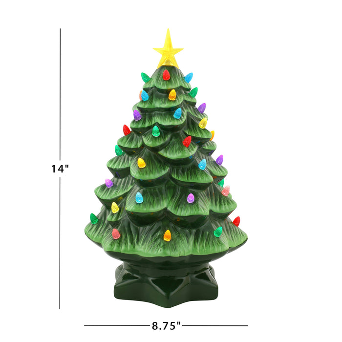 Mr. Christmas - 14" Nostalgic Tree - Green