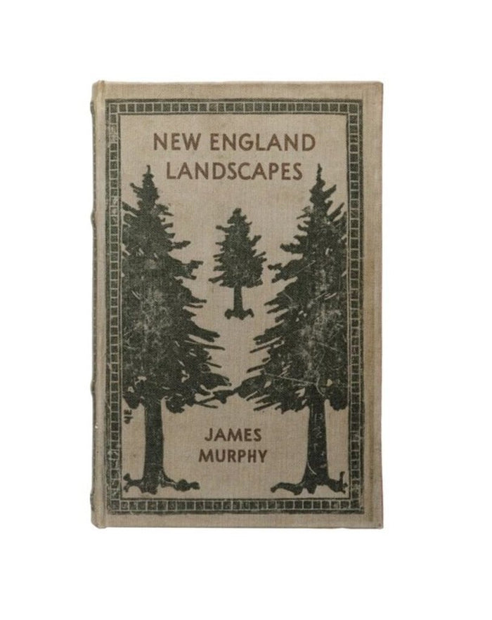 New England Landscapes, 10.25" Book Storage Box