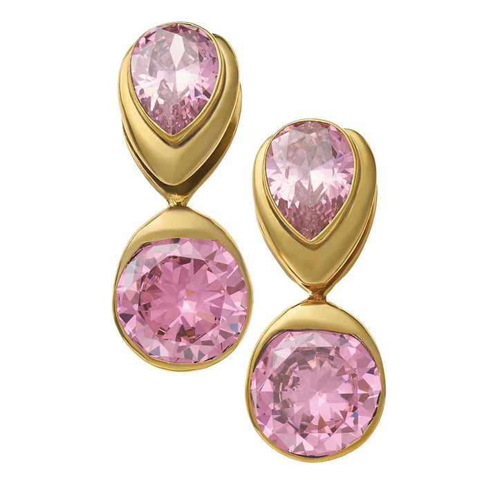 Pink CZ Fused Weights