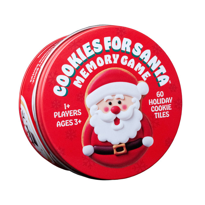 Project Genius - Christmas Cookies for Santa Tin - Holiday Memory Game