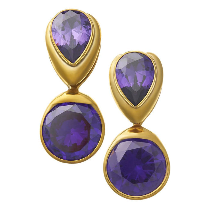 Purple CZ Fused Weights